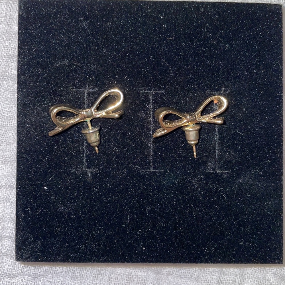 Kate Spade Bow Studs - Picture 4 of 5